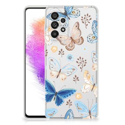 TPU Hoesje voor Samsung Galaxy A73 5G Vlinder TPU Hoesje voor Samsung Galaxy A73 5G Vlinder