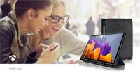 Nedis TCVR10007GY Tablet Folio Case Gebruikt Voor: Samsung Galaxy Tab S7 Auto-wake-functie Grijs/zwart Tpu / Pc - thumbnail