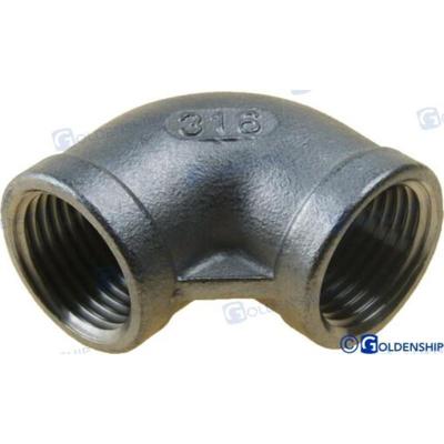 GS30541 - ELLEBOOG 90 H-H INOX 1/2