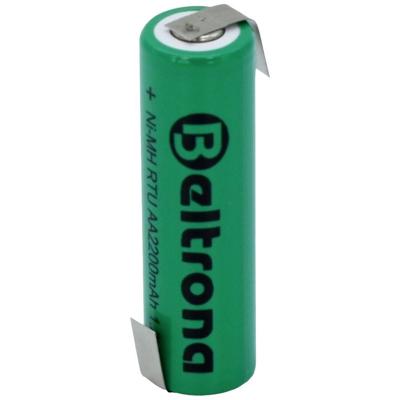Beltrona RTUAAZ Speciale oplaadbare batterij AA (penlite) Z-soldeerlip NiMH 1.2 V 2200 mAh 1 stuk(s)