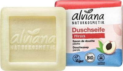 Alviana Douchezeep bodywash bar perzik 100 Gram