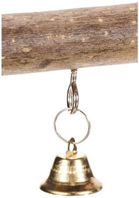 TRIXIE TRAPEZESCHOMMEL MET BEL SCHORSHOUT 12X15 CM 4 ST