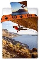 DREAMEE Dekbedovertrek Mountain Climbing - 140 x 200 cm - Katoen - 70 x 90 cm - thumbnail