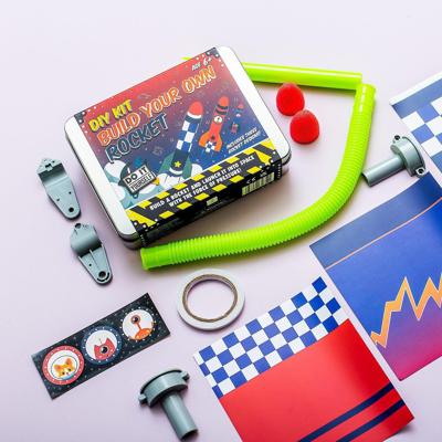 Gift Republic DIY Kids Rocket - Cadeau Republiek Doe-het-zelf Kinder Raket