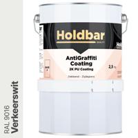 Holdbar Anti Graffiti Coating Verkeerswit (RAL 9016) 2,5 Kg - thumbnail