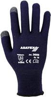 Asatex Smartphone fijn gebreide handschoen | maat 8 donkerblauw | Drager: Katoen, elastan | EN 388 PSA-categorie II | 12 stuks - 3655/8 3655/8 - thumbnail