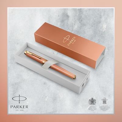 Parker IM Rituals vulpen, oranje GT, medium, giftbox