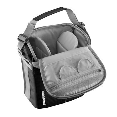 Mantona Elements Outdoor-rugzak (met uitneembare cameratas voor DSLR-camera incl. regenhoes/laptopvak/statiefhouder), zwart