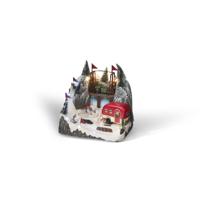 Konstsmide 4179-000 LED-decor Kersttafereel, Winterse nach Meerkleurig LED - thumbnail