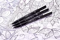 Uni Pin fineliner, ronde punt, 0,05 mm, zwart - thumbnail