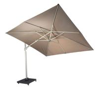 Cavalo Zweefparasol aluminium salix 300x220 taupe Frame frame en fabric taupe doek salix Yoi - Yoi - thumbnail