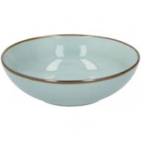 Diversen Soepkom 18x5,5 cm keramiek mintblauw - thumbnail