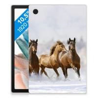 Samsung Galaxy Tab A8 2021/2022 Back Case Paarden - thumbnail