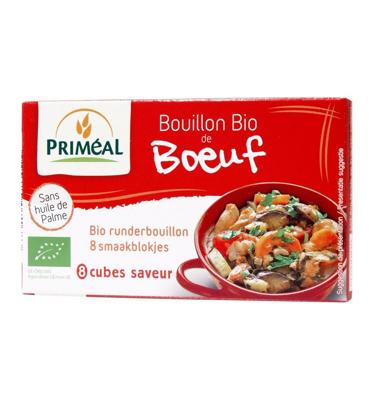 Runderbouillon blokjes 10 gram bio 8 Stuks
