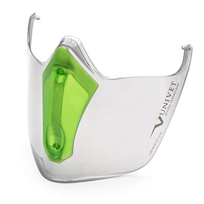 Univet 6X3 6X3-F01 Gezichtsscherm Groen, Transparant