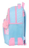 Schoolrugzak BlackFit8 Smile Blauw Roze 32 x 42 x 15 cm - thumbnail
