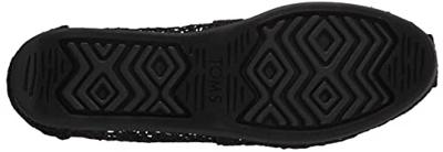 Toms Nat Moroccan Crochet 10016254 Zwart-36 maat 36