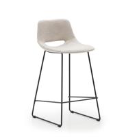 Kave Home Barkruk 'Zahara' kleur Beige (zithoogte 65cm) - thumbnail