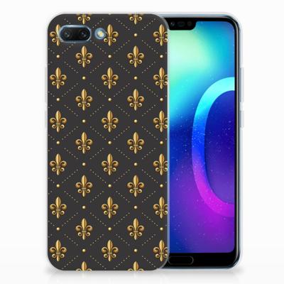 Huawei Honor 10 TPU bumper Franse Lelie Huawei Honor 10 TPU bumper Franse Lelie