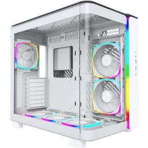 MONTECH KING 95 Tempered Glass ARGB Midi-tower PC-behuizing Wit MONTECH KING 95 Tempered Glass ARGB Midi-tower PC-behuizing Wit