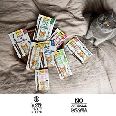 Gimcat Sticks Zalm & Forel 4st