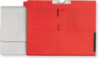 Arnato verzamelmap met 1 soufflet en tabrand, ft A4, rood, doos van 100 stuks - thumbnail