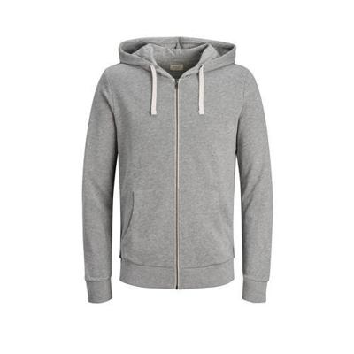 Jack and Jones Grijs Vest Met Capuchon Regular Fit