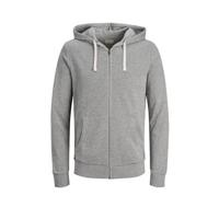 Jack and Jones Grijs Vest Met Capuchon Regular Fit - thumbnail