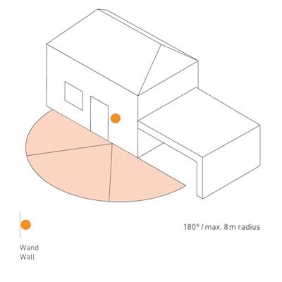 Steinel 067281 PIR-bewegingsmelder Opbouw (op muur) 180 ° Wit IP54 - thumbnail