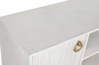 Tv-meubel DKD Home Decor Gouden Metaal Wit Mangohout 120 x 40 x 60 cm - thumbnail