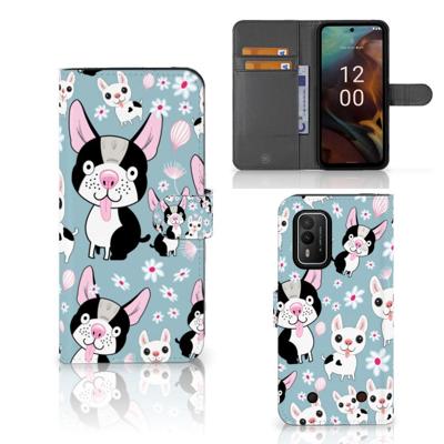 Nokia XR21 | Telefoonhoesje | Met pasjeshouder | Hondjes