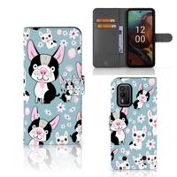 Nokia XR21 | Telefoonhoesje | Met pasjeshouder | Hondjes - thumbnail