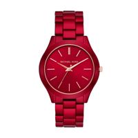 Horlogeband Michael Kors MK3895 Staal Rood 20mm - thumbnail
