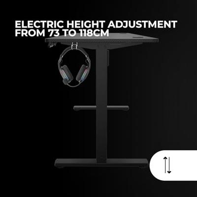 Bureau Mars Gaming MGDERGOPRO160 Zwart 160 x 60 cm