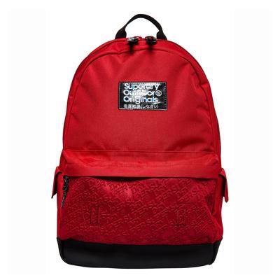 Superdry Montana Neoprene Mirror Backpack deep berry