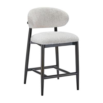 Richmond Barstoel 'Cherry' Chenille, kleur Crème