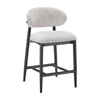 Richmond Barstoel 'Cherry' Chenille, kleur Crème - thumbnail