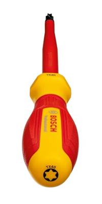 VDE-schroevendraaier - BOSCH - TX40x125 - Geïsoleerd tot 1000 V - Thermoplastisch elastomeer - Antislip