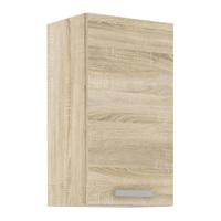 Hoge kast met 1 draaideur - Sonoma eiken decor - B 40 x D 31,6 x 72 cm - LASSEN - thumbnail