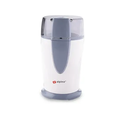 Alpina Elektrische Koffiemolen 150W Wit/Grijs