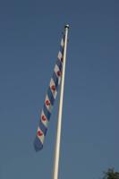 Dokkumer Vlaggen Centrale Wimpel friesland 30x400 cm - thumbnail