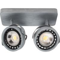 Zuiver Plafondlamp 'Dice' 2-lamps, kleur Grijs - thumbnail