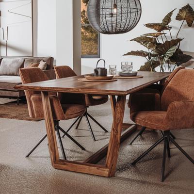 Tower Living Eettafel 'Dimaro' Sheeshamhout, 240 x 100cm Tower Living Eettafel 'Dimaro' Sheeshamhout, 240 x 100cm