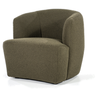 Eleonora Fauteuil 'Charlotte' Bouclé, kleur Groen Copenhagen - thumbnail