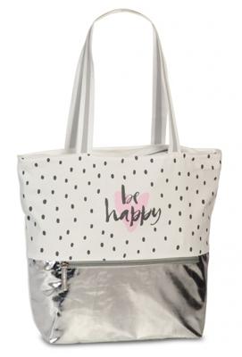 Fabrizio strandtas 18 liter zilver