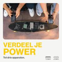 Aqiila Powerbird B20M Powerbank 20000 mAh LiPo USB-A, USB-C Mosgroen - thumbnail