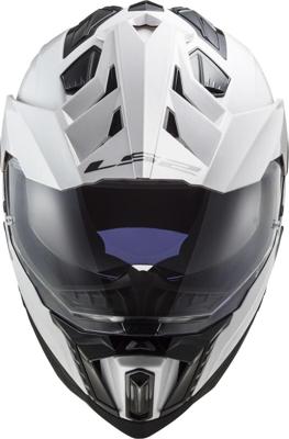 LS2 endurohelm "mx701 explorer massief". helmet mx701 explorer solid s white