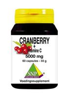 SNP Cranberry vitamine C 5000mg 60 Vegetarische capsules - thumbnail