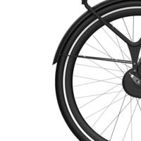 Cortina spatbordstang achter tide black matt - thumbnail