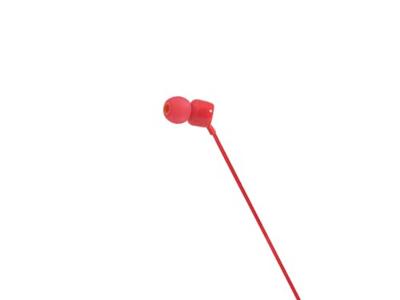 JBL T160 Tune bedrade in-ear hoofdtelefoon met microfoon - rood